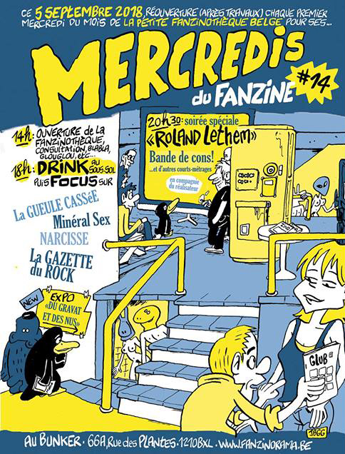 Affiche mercredi du fanzine